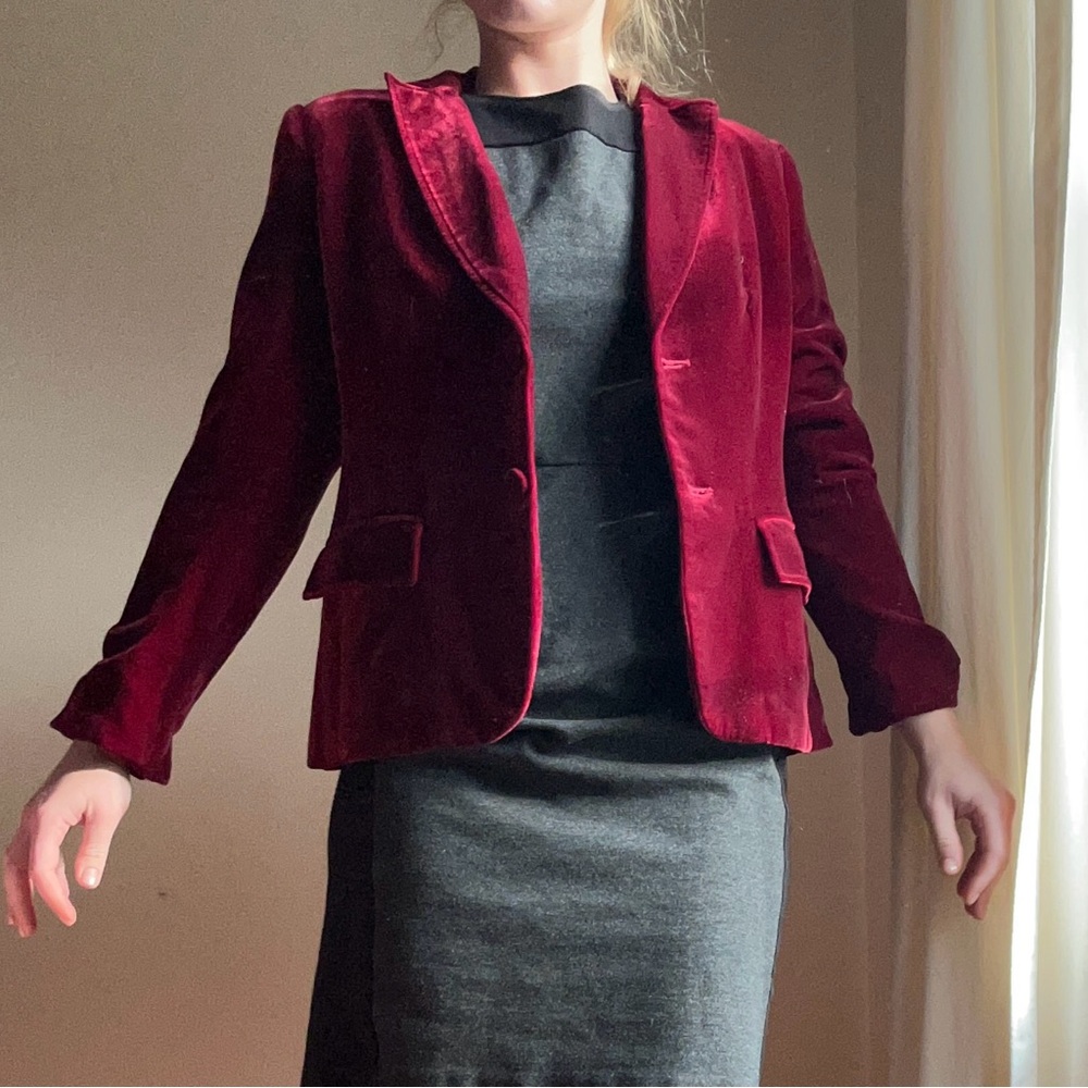 Red Blazer - Picture 2 of 5